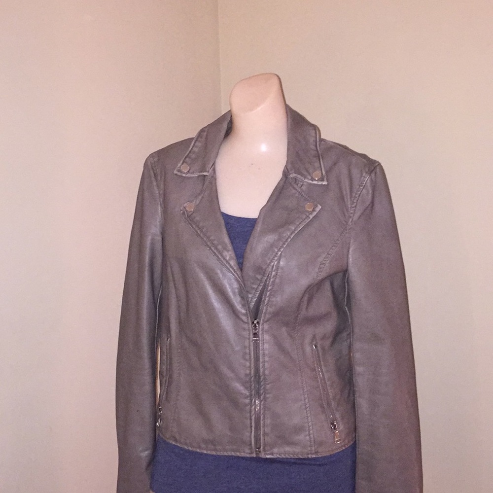 EXPRESS FO-leather jacket